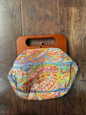 Vintage Trimingham’s Bermuda Scarf Clutch Purse